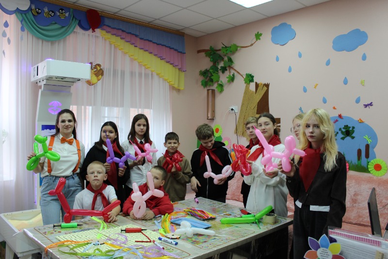 собачка из воздушных шаров